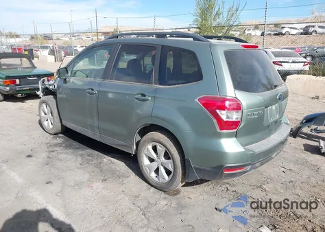 2015 Subaru Forester 2.5I Premium from USA, damaged, VIN JF2SJAFC4FH410826